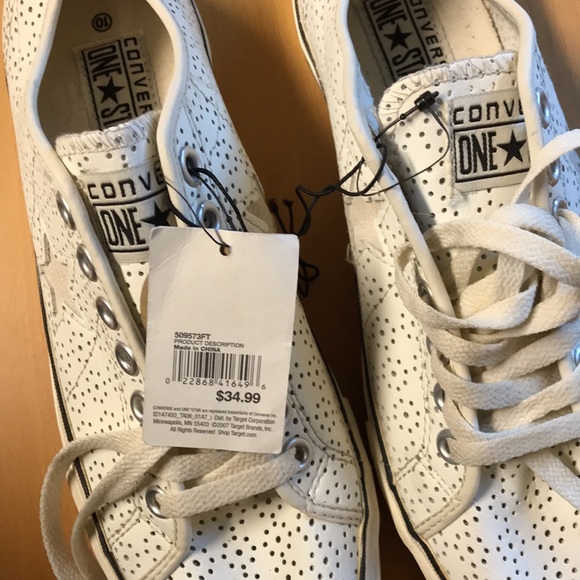 Converse One Star White Sneakers - Picture 5 of 6